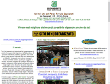 Tablet Screenshot of legambientecapoprati.org